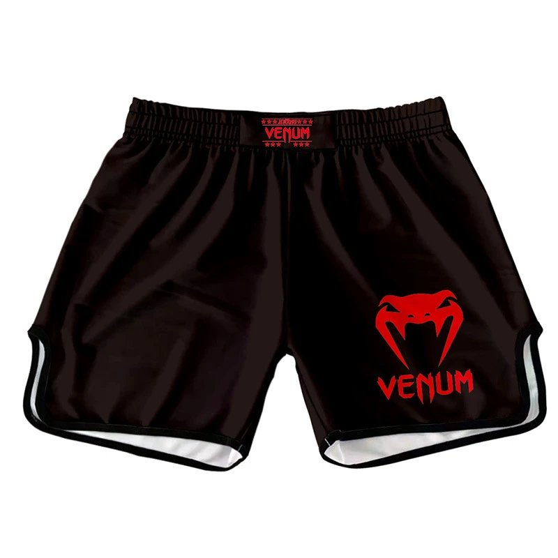 UFC x Venum Venum Viper Fight Shorts Black / White Shorts - 27