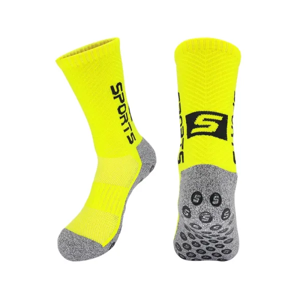 Casa Sport Performance Socks Neon Yellow / Gray Socks - 1