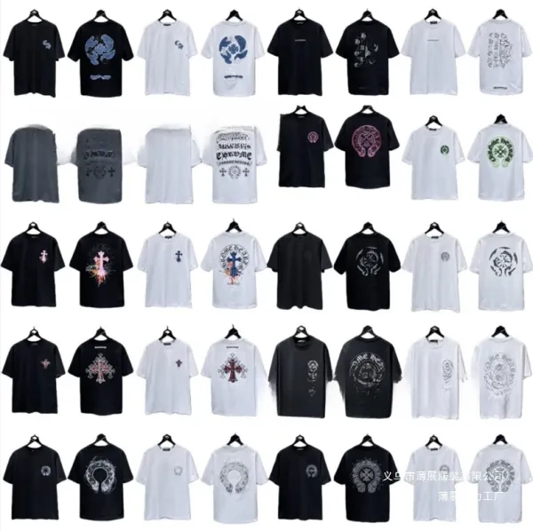 Chrome Hearts Embroidered Circle Logo White T-Shirt - 5