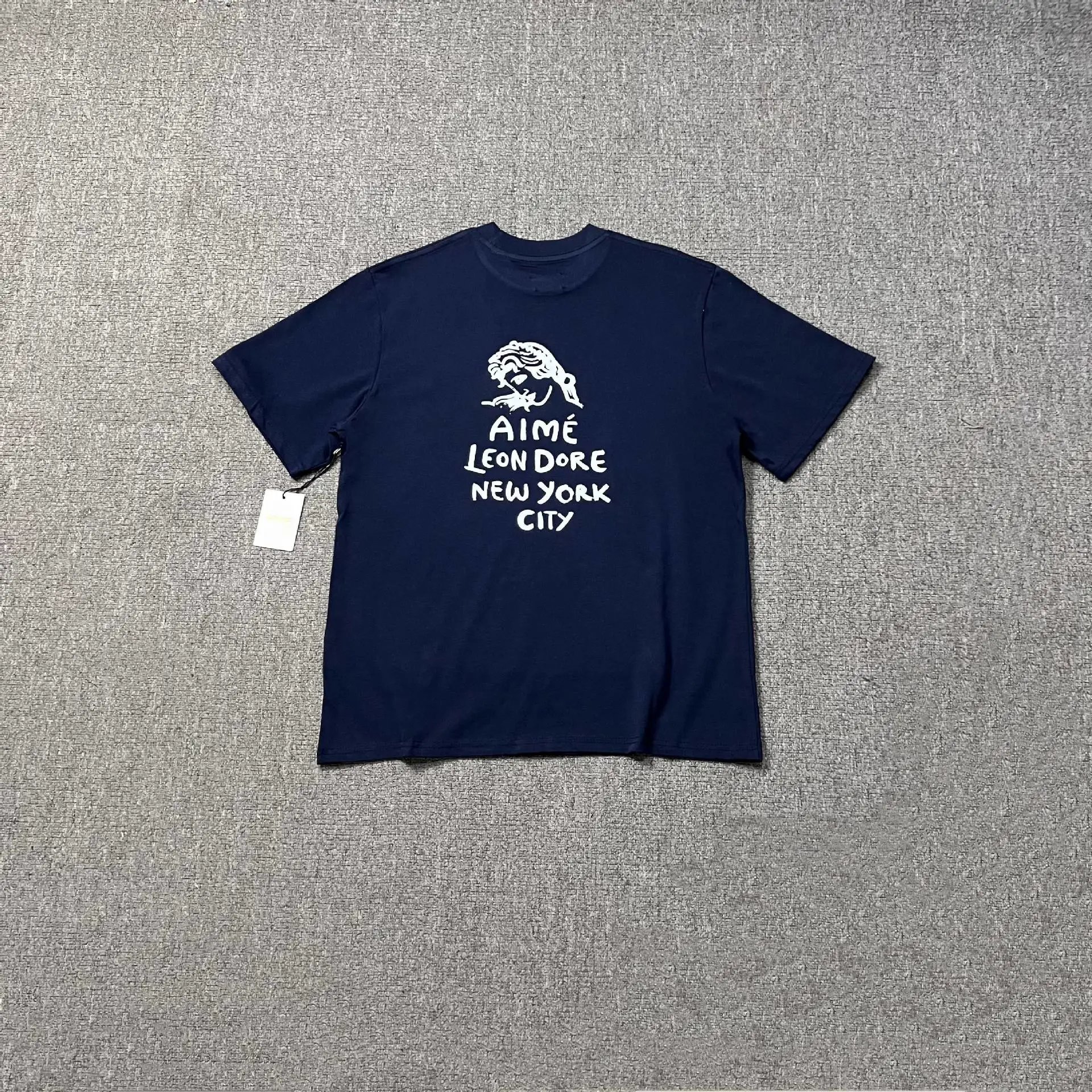 Aimé Leon Dore Arch Logo T-Shirt Navy - 6