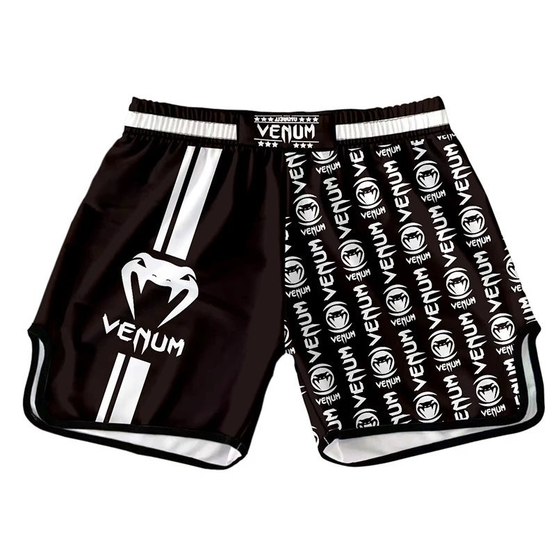 UFC x Venum Venum Fight Shorts Black / White Shorts
