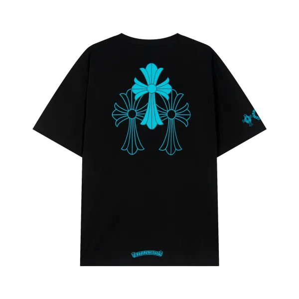 Chrome Hearts Cross Embroidered T-Shirt White - 14