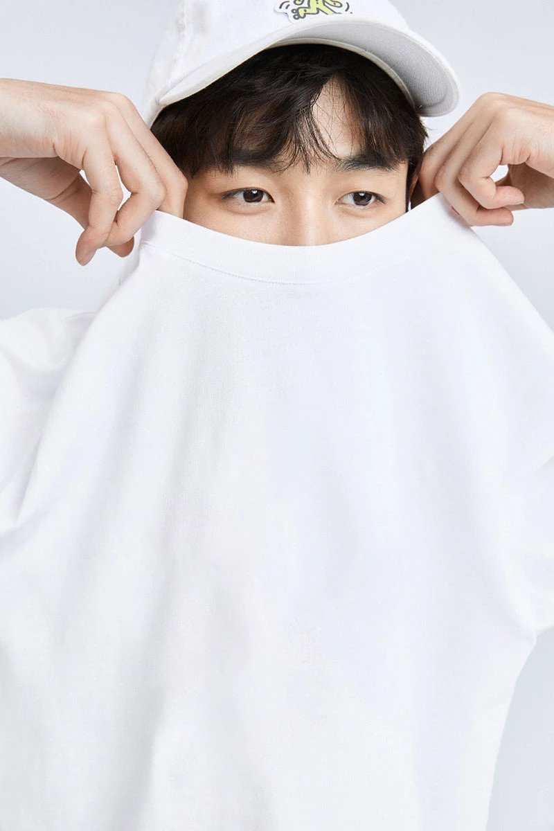 Design Basic Crew Neck White T-Shirt Tops.t Shirts - 14