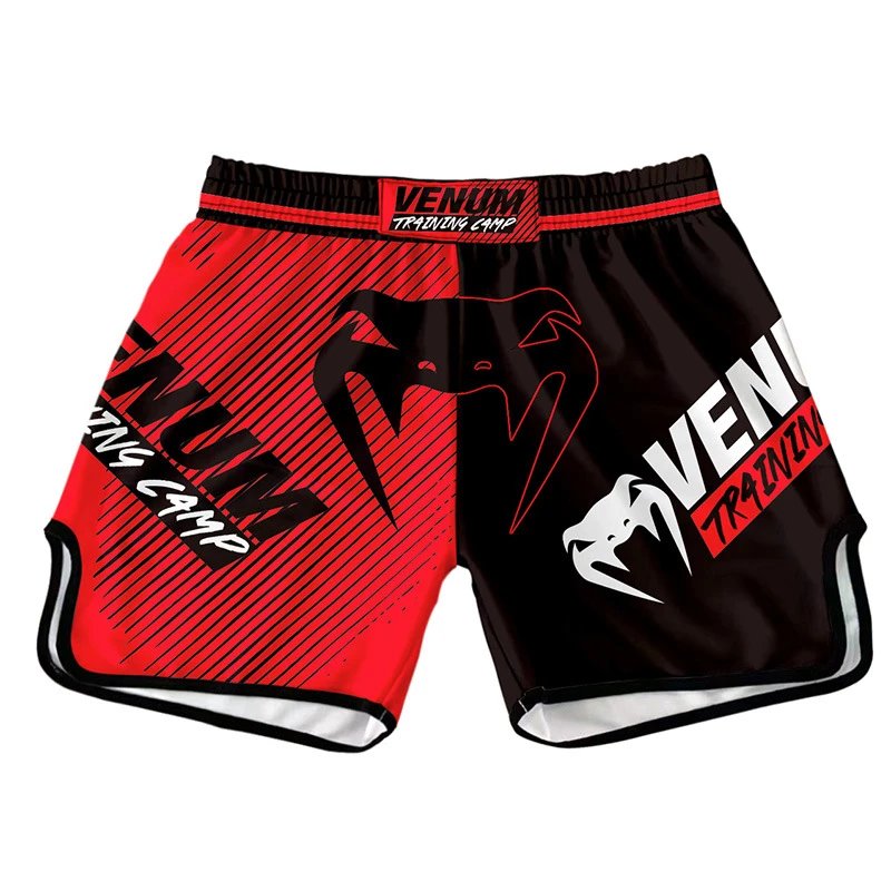 UFC x Venum Venum Viper Fight Shorts Black / White Shorts - 5