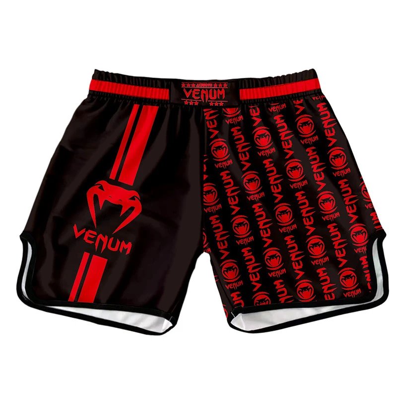 UFC x Venum Venum Viper Fight Shorts Black / White Shorts - 20