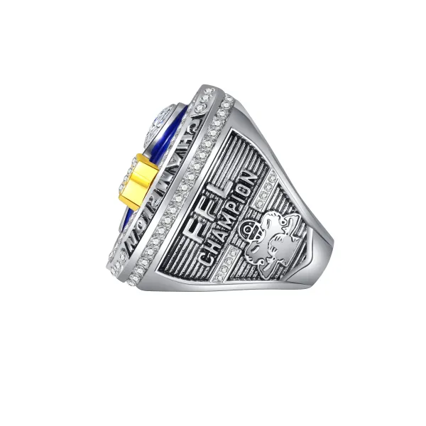 Design Fantasy Champion 2025 Ring Blue and Gold Jewelry - 3