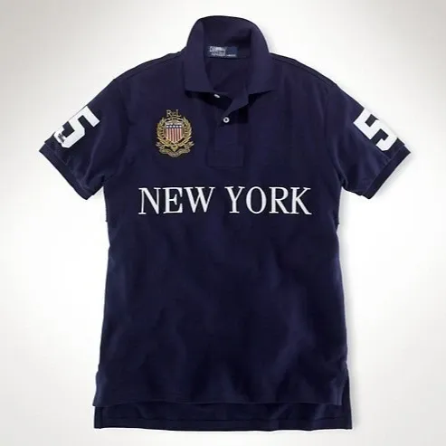Polo Ralph Lauren New York Polo Shirt Black - 3
