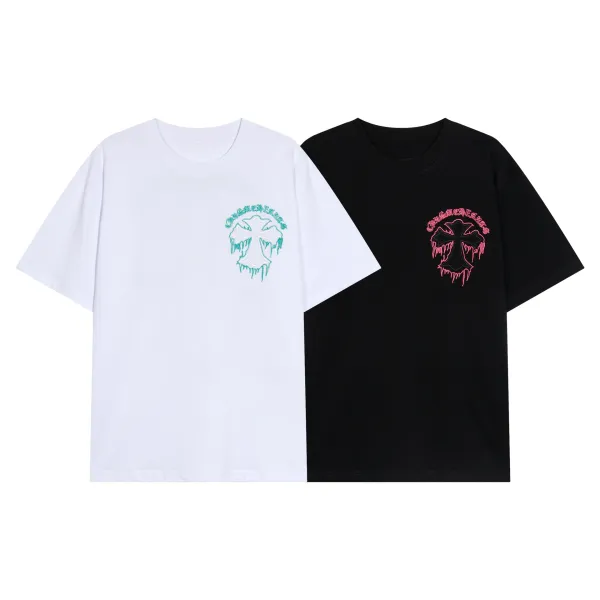 Chrome Hearts Cross Embroidered T-Shirt White - 39