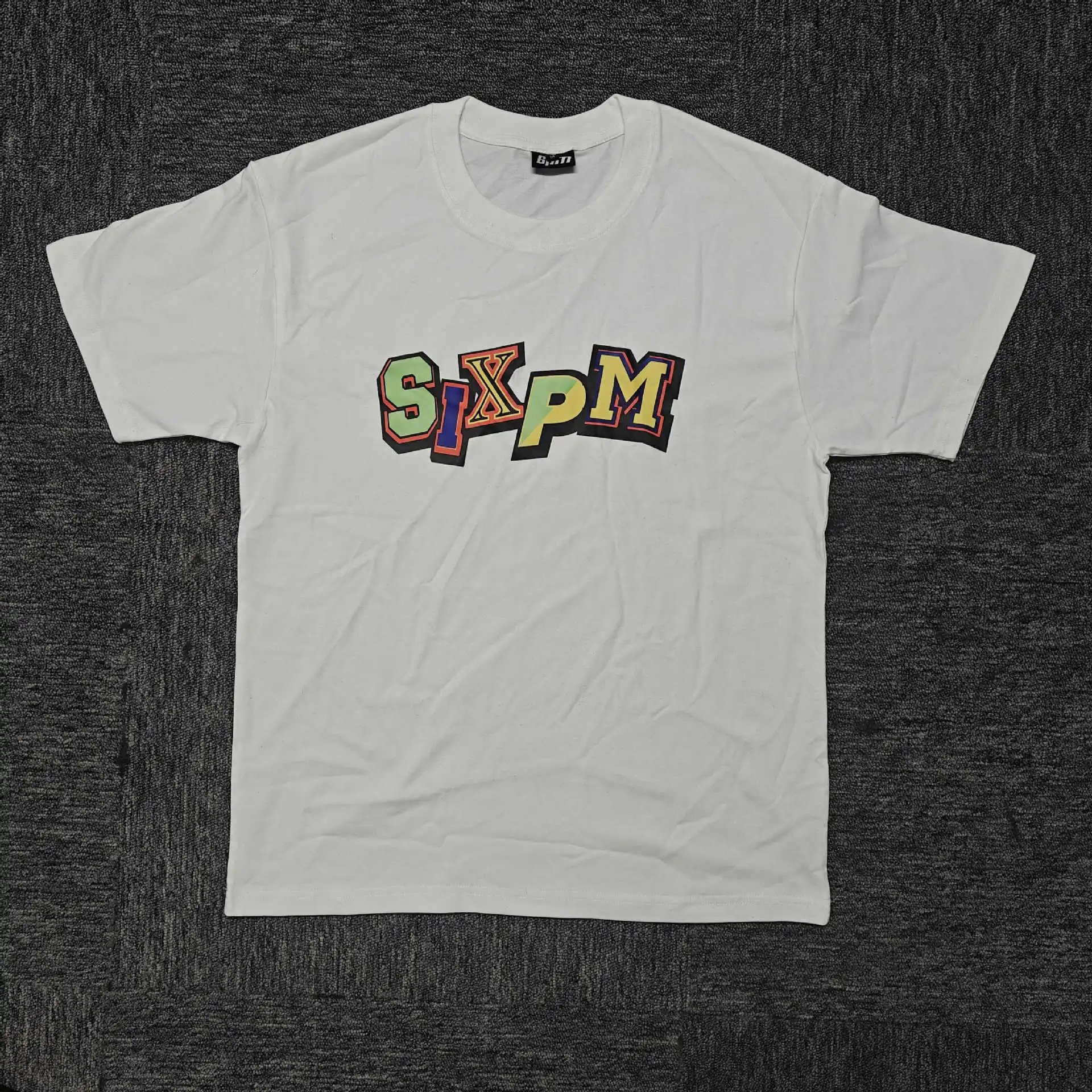 Design Sixpm Multicolor Graphic Print White T-Shirt T-Shirts - 15