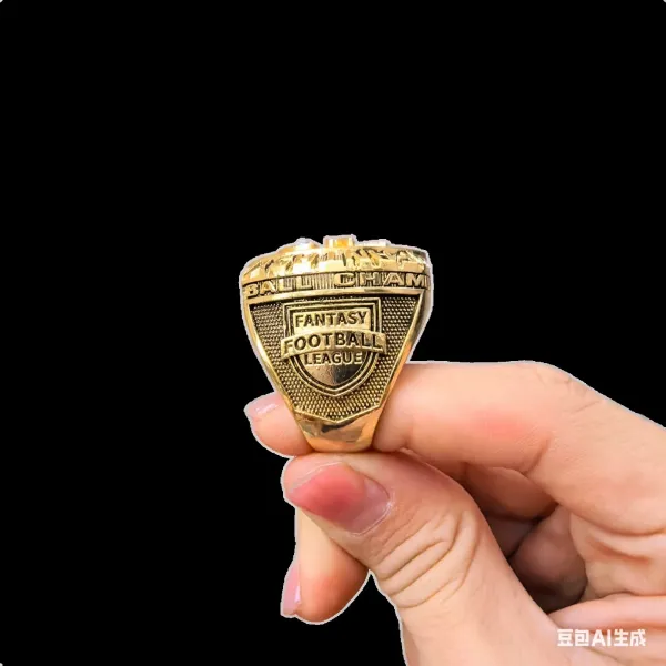 Design Custom Championship Ring 2026 Gold Crystal Ring Jewelry - 4