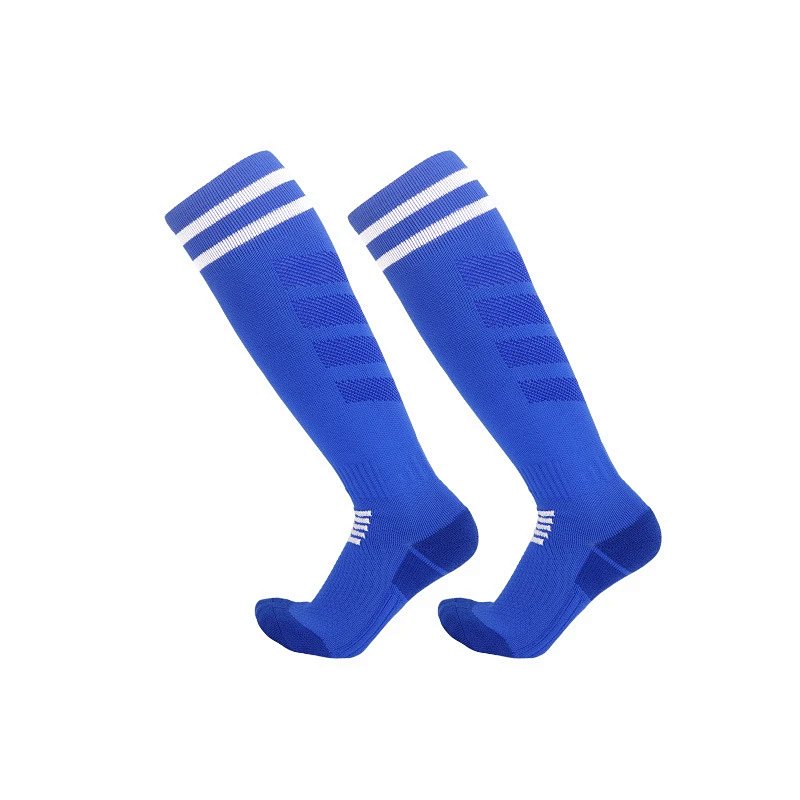 Knee-High Sport Socks Orange with Black Stripes Socks