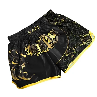 UFC x Venum Venum Sports Black Satin Muay Thai Shorts - 40