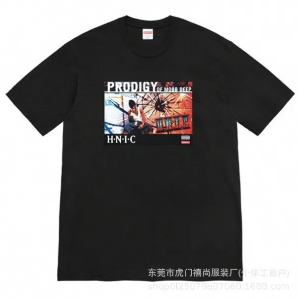 Supreme Prodigy of Mobb Deep H-N-I-C T-Shirt Black - 1