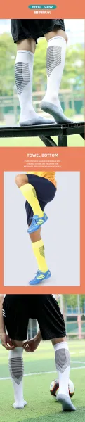 Design Performance Compression Socks Neon Green / Gray - 8