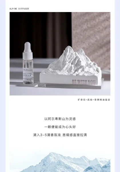 Design Mountain Sculpture 'Be With You' Gray Stone Resin Decor Accessories - 11
