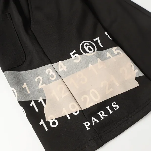 Maison Margiela MM6 Grey Logo Shorts - 32