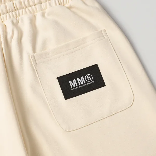 Maison Margiela MM6 Grey Logo Shorts - 40