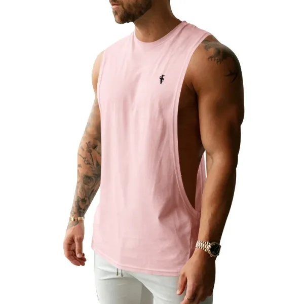 Design Muscle Tank Pink Vest-Top - 30