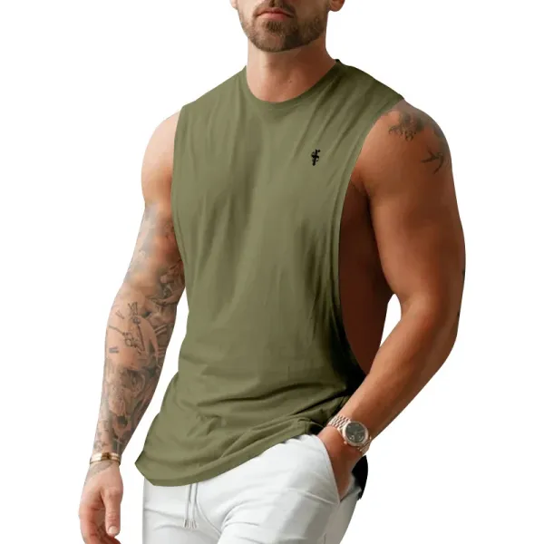 Design Muscle Tank Pink Vest-Top - 43