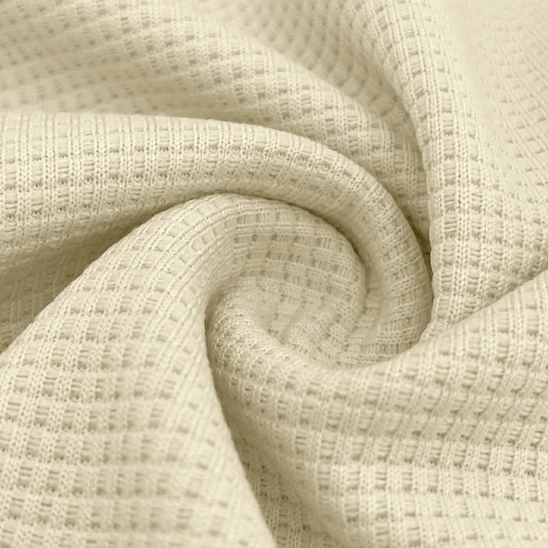 Design Waffle Knit Polo Shirt Light Gray Tops Polo - 34