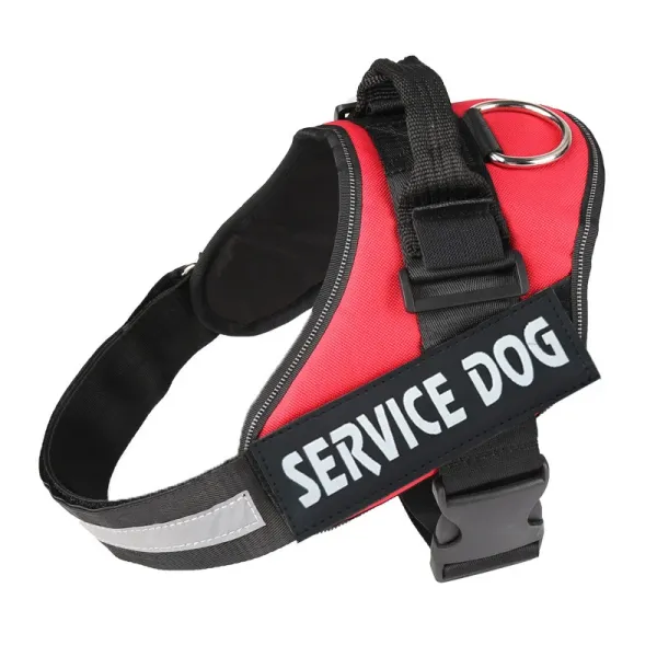 Design Custom American Flag Dog Harness with Personalized ID Tag Accessories - 8