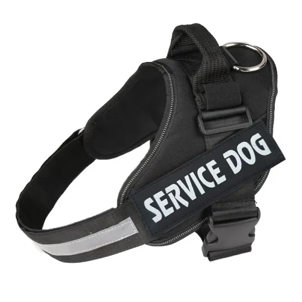 Design Custom American Flag Dog Harness with Personalized ID Tag Accessories - 9
