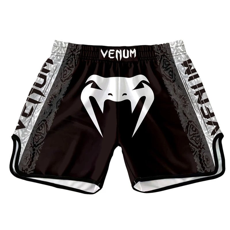 UFC x Venum Venum Viper Fight Shorts Black / White Shorts - 22