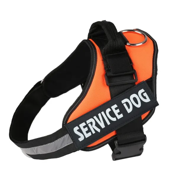 Design Custom American Flag Dog Harness with Personalized ID Tag Accessories - 16