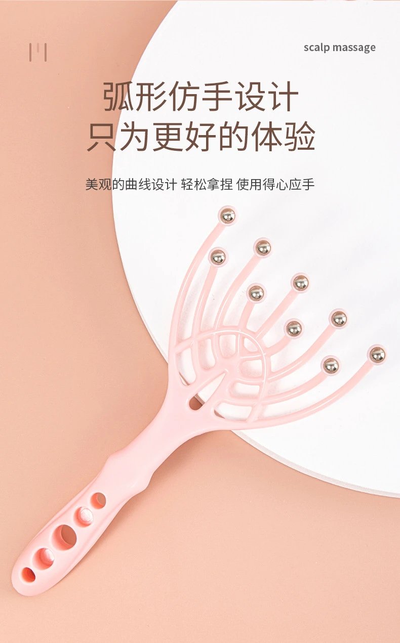 Design Five-Finger Scalp Massager Blue Electronics - 10