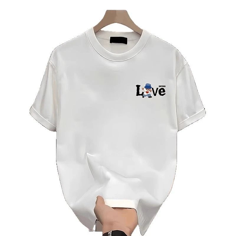 Design Love Graphic Print Black T-Shirt - 16