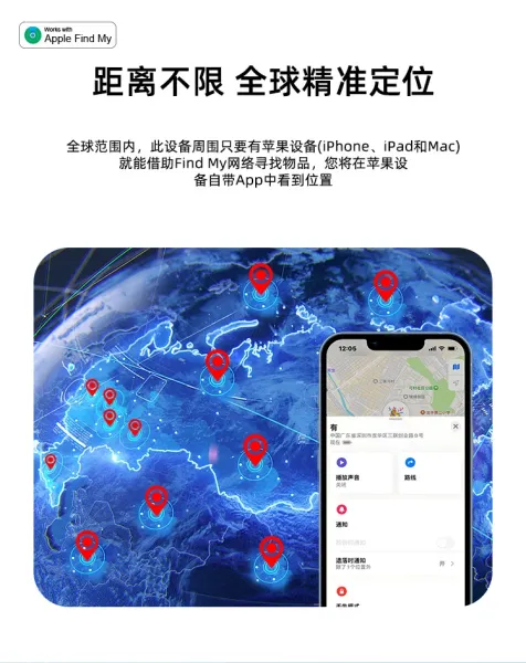 Apple Find My Tracker White Electronics - 4
