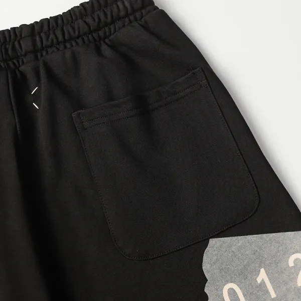 Maison Margiela MM6 Grey Logo Shorts - 33