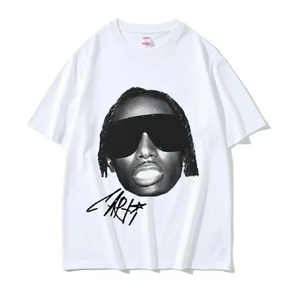 Cactus Jack Travis Scott Portrait White T-Shirt - 1