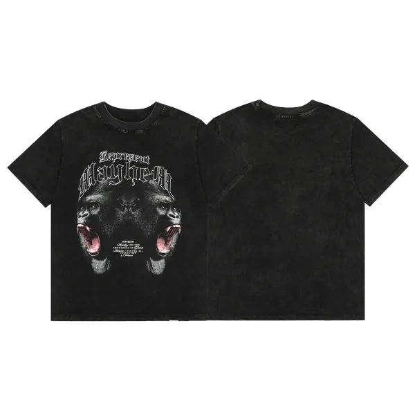 Represent Storms In Heaven Angel Graphic T-Shirt White - 16