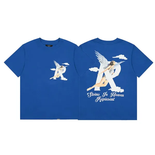 Represent Storms In Heaven Angel Graphic T-Shirt White - 11