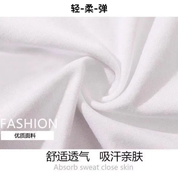 Design YZEE MC Gothic Script Eye Print White T-Shirt T-Shirts - 5