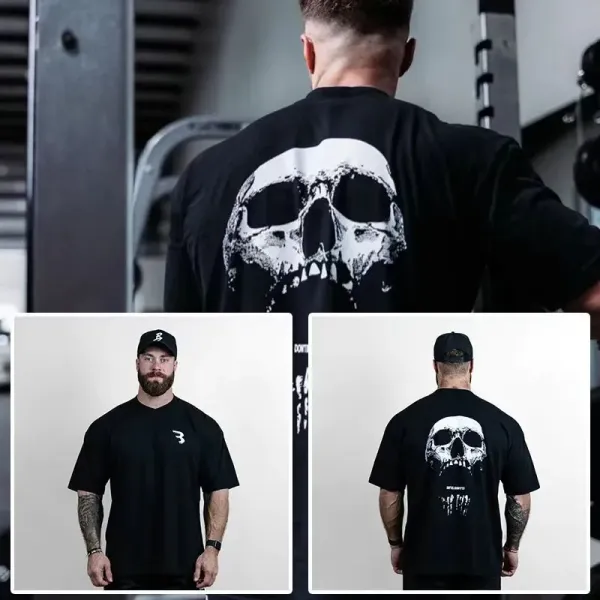 Philipp Plein Skull Graphic Black T-Shirt - 1