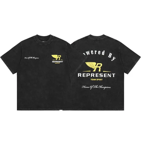 Represent Storms In Heaven Angel Graphic T-Shirt White - 23
