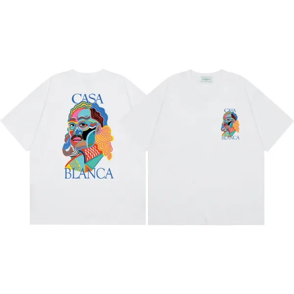 Casablanca Casa Blanca Graphic Print T-Shirt White - 1