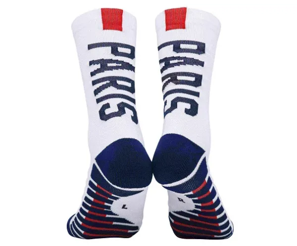 Paris Saint-Germain Performance Socks White Navy Red - 1