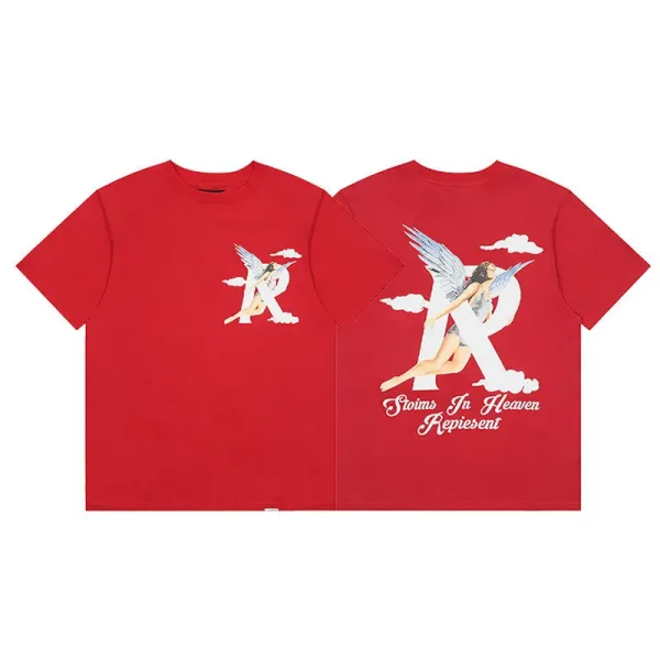 Represent Storms In Heaven Angel Graphic T-Shirt White - 10