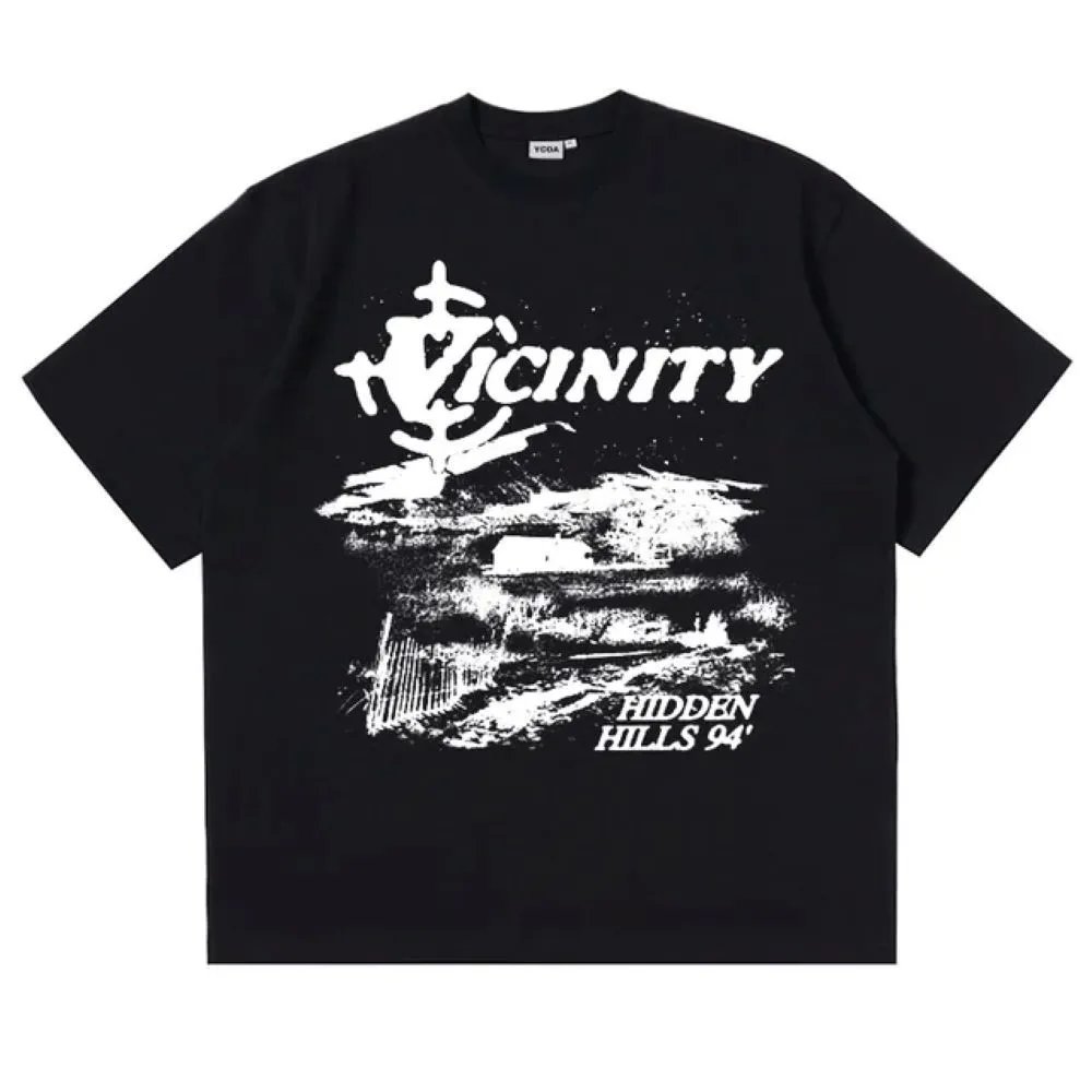 Design Vicinity Hidden Hills 94' Pink Graphic T-Shirt T-Shirts - 3