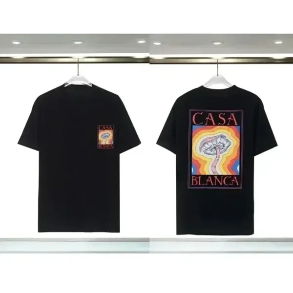 Casa Blanca Graphic Print Black T-Shirt - 8