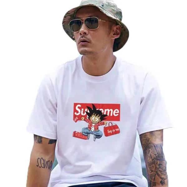 Supreme Gun Logo T-Shirt White - 8