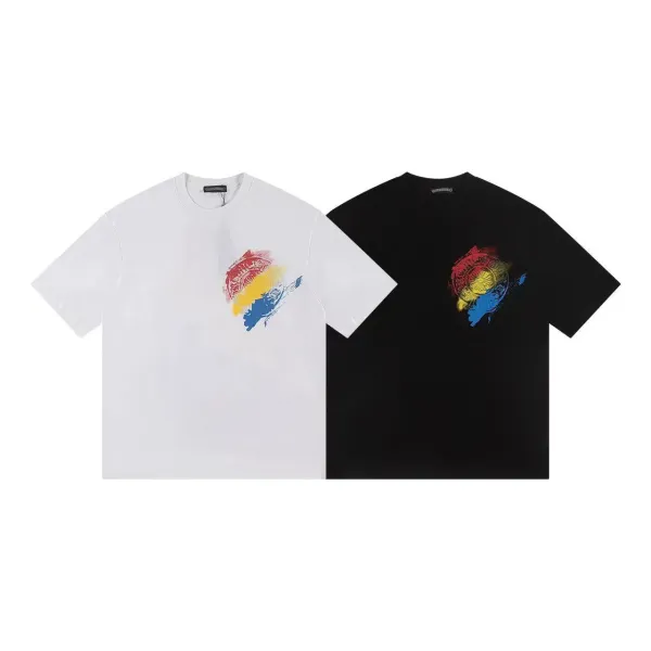 Chrome Hearts Logo Embroidered Black T-Shirt - 5