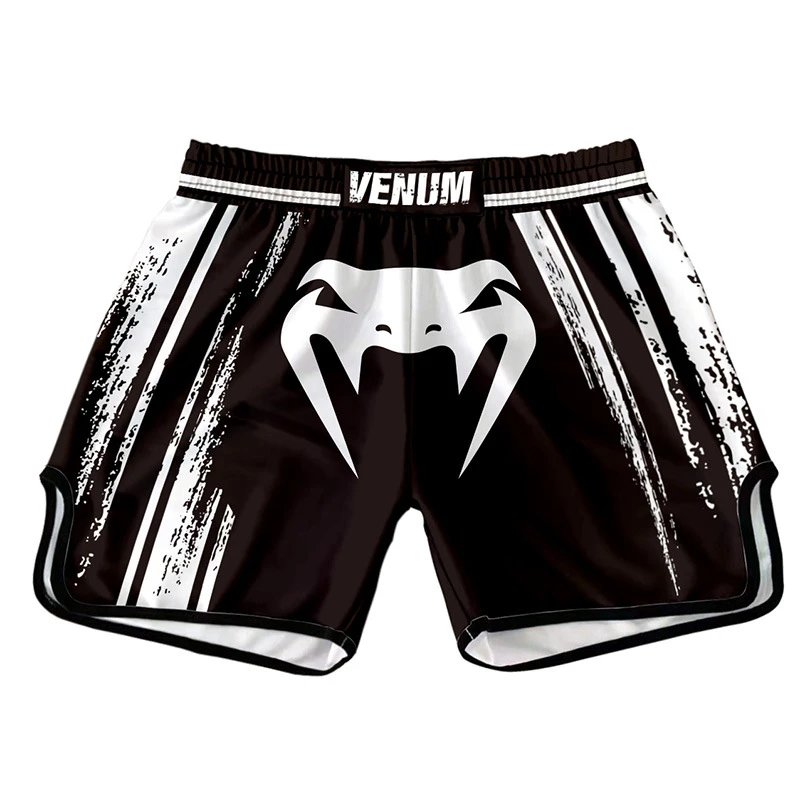 UFC x Venum Venum Viper Fight Shorts Black / White Shorts - 3