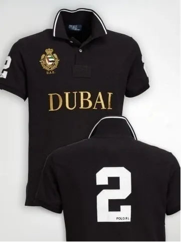 Polo Ralph Lauren New York Polo Shirt Black - 14