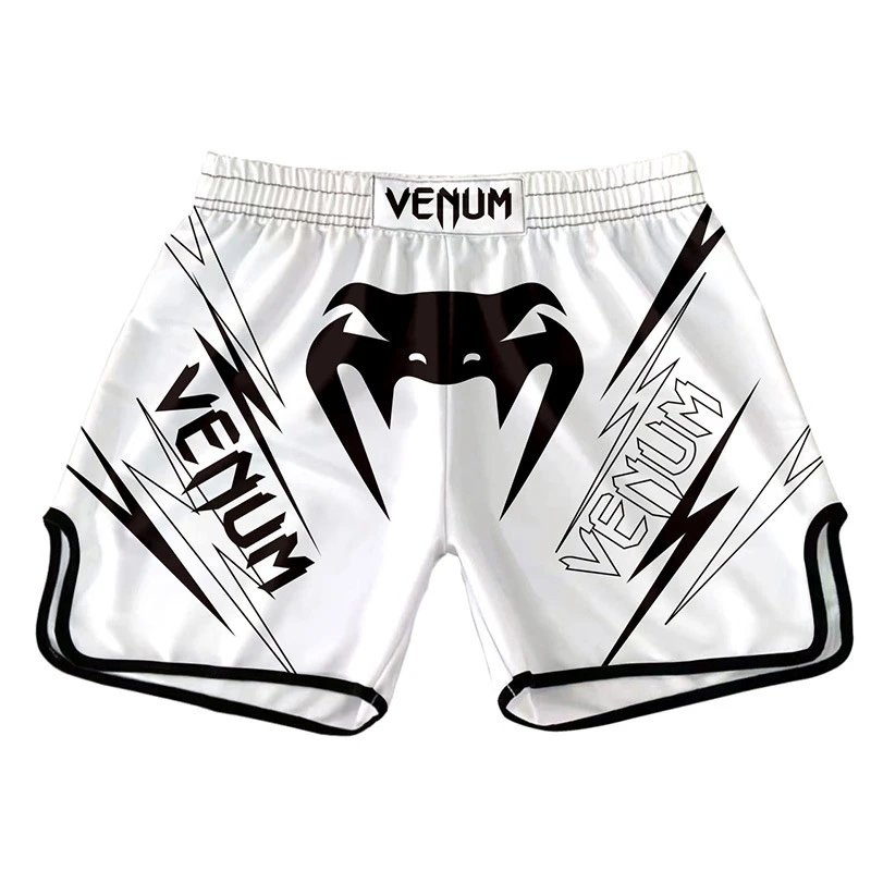 UFC x Venum Venum Viper Fight Shorts Black / White Shorts - 15