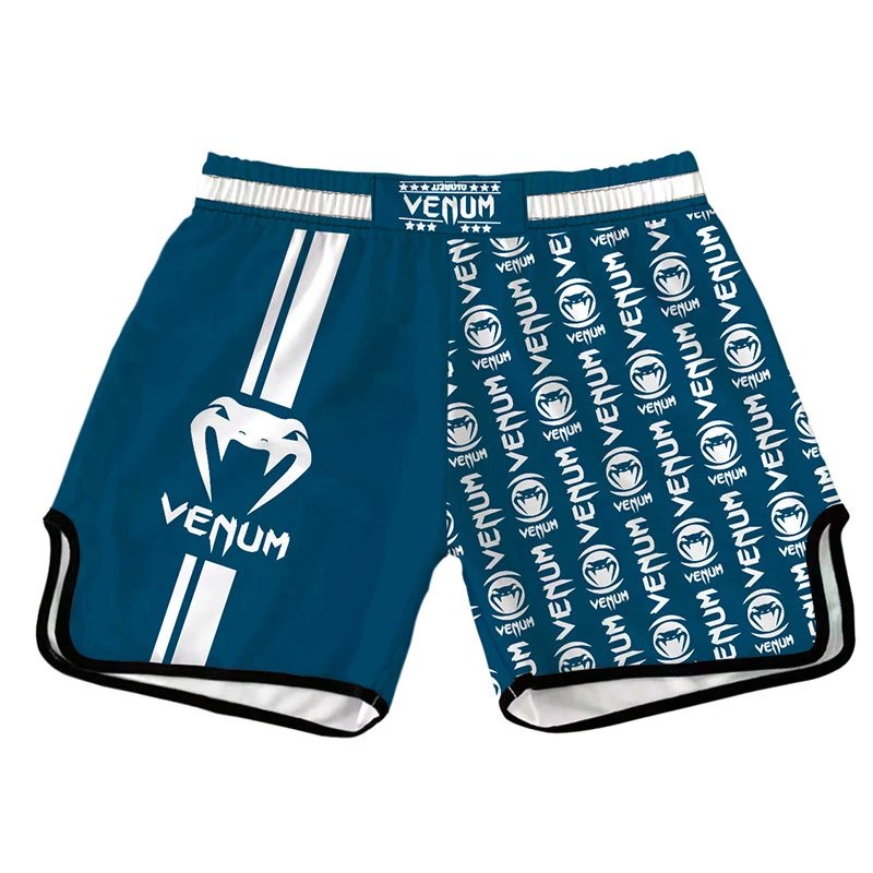 UFC x Venum Venum Viper Fight Shorts Black / White Shorts - 19