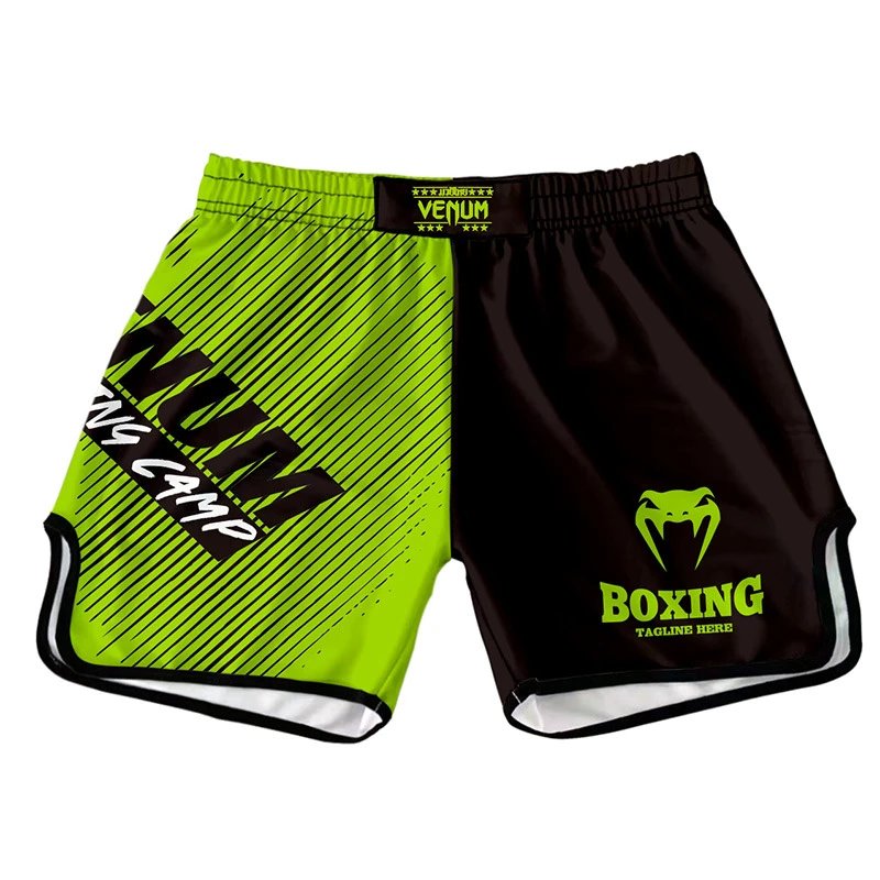 UFC x Venum Venum Viper Fight Shorts Black / White Shorts - 25